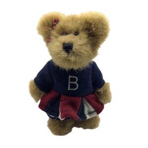 Vtg Boyds Archive Perky P. Rally Teddy Bear Cheerleader Sweater Rally Outfit 6"